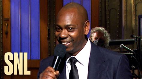 Dave Chappelle Stand-Up Monologue - SNL - YouTube