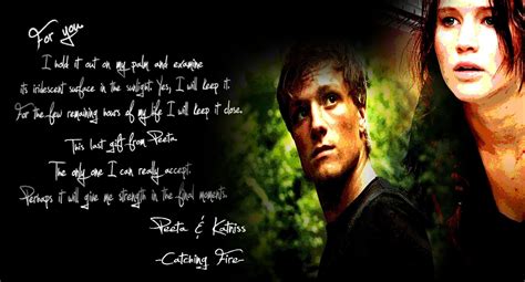 just made this; Katniss and Peeta | Hunger games quotes, Katniss and ...