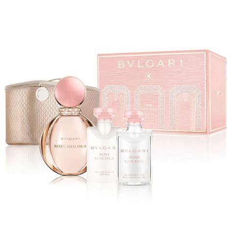 BVLGARI ROSE GOLDEA 4 PCS GIFT SET FOR WOMEN - FragranceCart.com