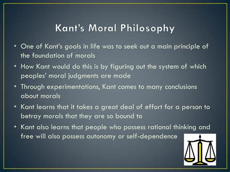 Kant’s Moral Philosophy - Philosophy News