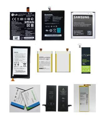 Various Types Of Cell Phone Batteries - MEGA STAR CO.,LIMITED - ecplaza.net