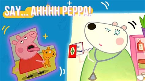 Kids Books READ ALOUD 🌈Peppa Pig with words Health|READ ALONG Stories ...