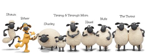 Shaun The Sheep Characters