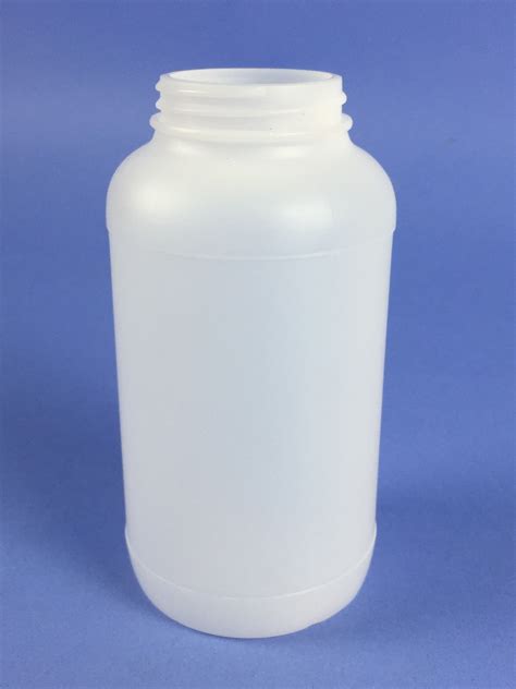 Plastic HDPE Bottle 500ml Wide Neck Bottle WN6 - Bristol Plastic ...