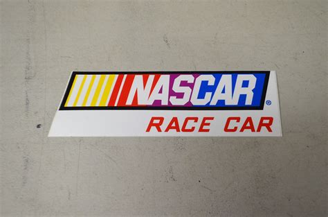 Authentic NASCAR RACE CAR Decal-18948