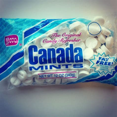 Canada Mints are a peppermint flavored candy mint and have been a ...