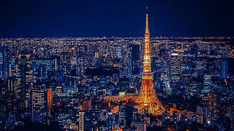 Online crop | HD wallpaper: japan, city, road, street, night, lights ...