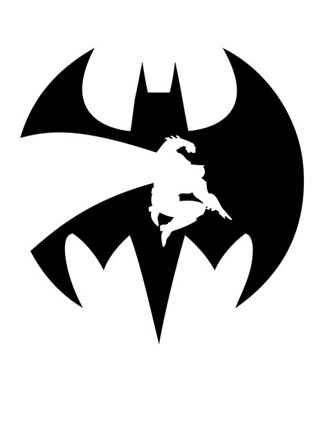 Printable Batman Pumpkin Stencil - Printable Word Searches