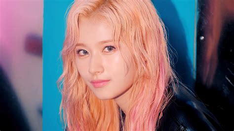 Sana, TWICE, Feel Special, Pink Hair, 4k HD Phone Wallpaper | Rare Gallery