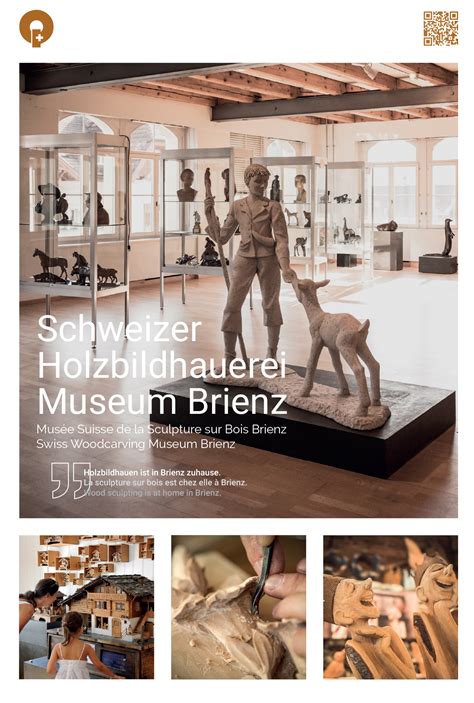 The new brochure is now available - Schweizer Holzbildhauerei Museum Brienz