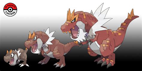 In-Progress Pokemon Evolutions | #696.5 - Tyrunt once lived in ancient ...