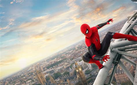 5k spider man far from home MacBook Air Wallpaper Download ...