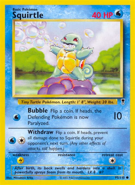 Squirtle 95 (Legendary Collection 2002) Pokemon Card