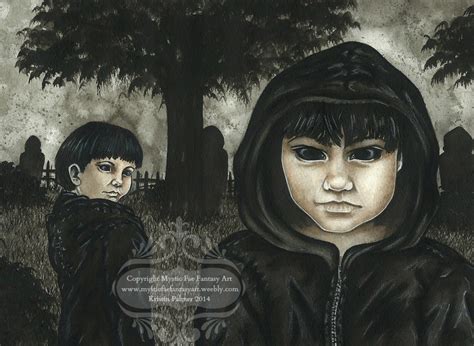 Black Eyed Kids by MysticFaeFantasyArt on DeviantArt