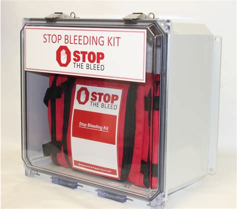 Multi-Person Wall Mountable Stop Bleeding Kit - 5 pack • First Aid ...