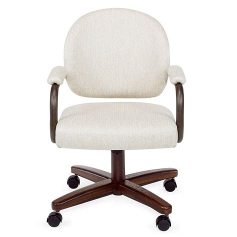 Chromcraft C363-946 metal swivel tilt caster arm chair | Casual dining ...