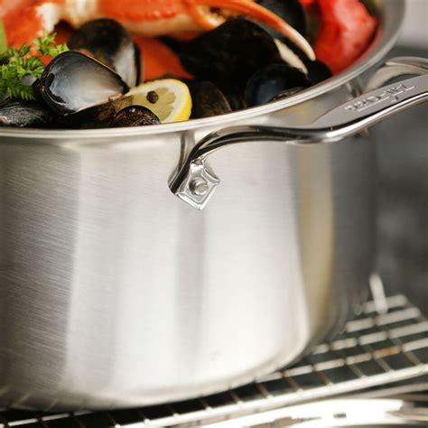 All-Clad d5 Stock Pot - 8-quart Brushed Stainless Steel – Cutlery and More