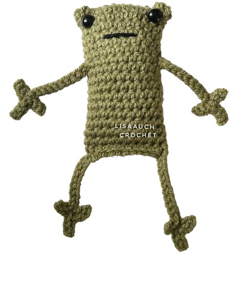 Leggy Frog Crochet Pattern FREE (NO SEW Tutorial)