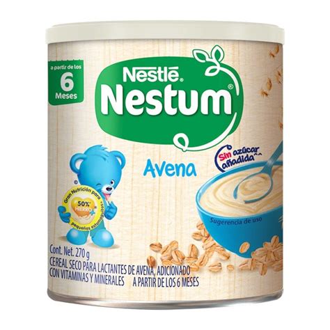 Cereal seco para niños Nestlé Nestum de avena 270 g | Walmart