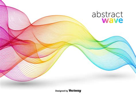 Colorful Abstract Wave Vector - Download Free Vector Art, Stock ...