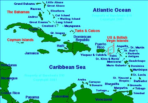 Map of the Caribbean Islands | Download Scientific Diagram