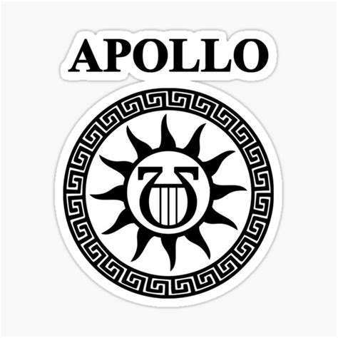 "Apollo Greek God " Sticker for Sale by Montecinostamps | Redbubble