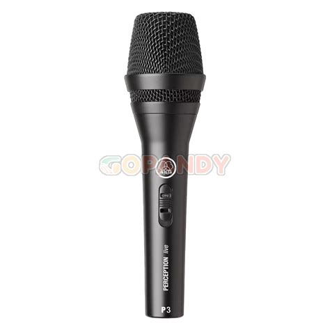 AKG P3 S High Performance Dynamic Microphone - Gopandy Musical