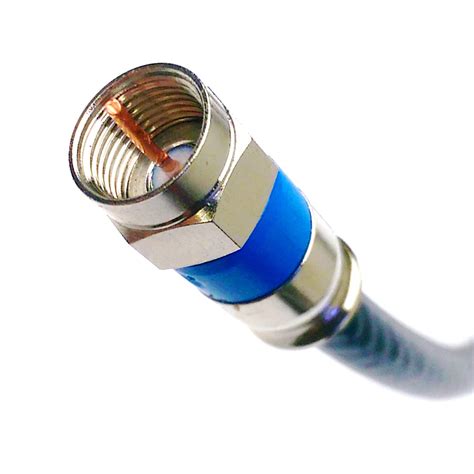 Buy 100ft RG6 Coaxial Cable WEATHER SEAL ANTI CORROSION BRASS ...