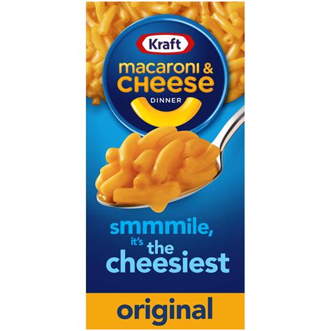 Kraft Original Macaroni & Cheese Dinner (7.25 oz Box)- Buy Online in ...