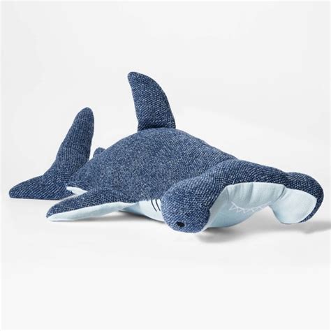 Hammerhead Kids' Throw Pillow Blue - Pillowfort™ : Target