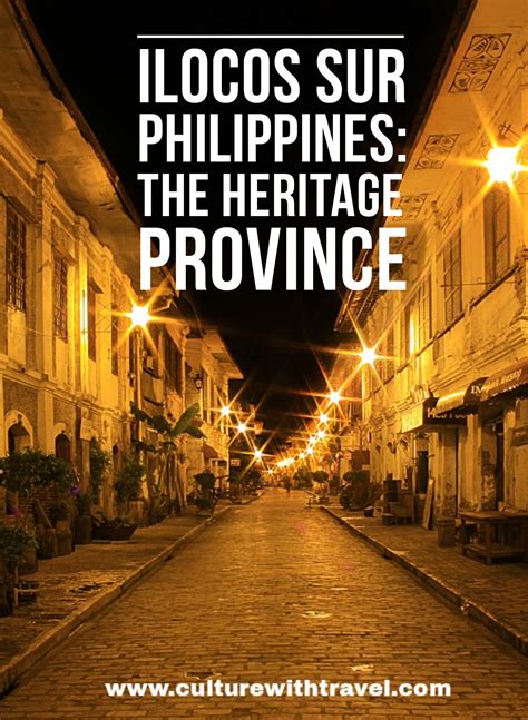 Ilocos Sur, Philippines: The Heritage Province - Culture With Travel ...