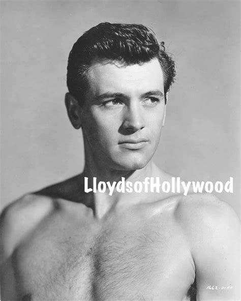 Rock Hudson Handsome Hollywood Legend Beefcake Hunk Giant Photograph ...