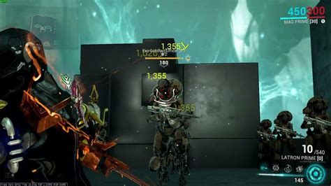 Warframe Latron Incarnon with Mag Build - YouTube