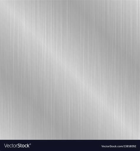 Gray seamless metallic texture Royalty Free Vector Image