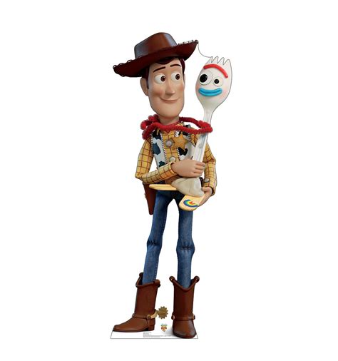 Woody and Forky - Life Size Toy Story 4 Cardboard Cutout