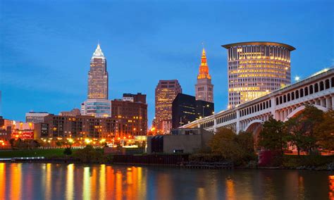 Cleveland Skyline Wallpapers - Top Free Cleveland Skyline Backgrounds ...