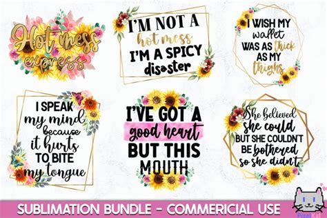 Sublimation Bundle|Funny Sublimation Designs - Free Design of The Week ...