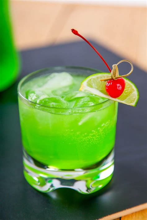 Easy Midori Sour Cocktail Recipe - Baking Beauty | Midori sour, Midori ...