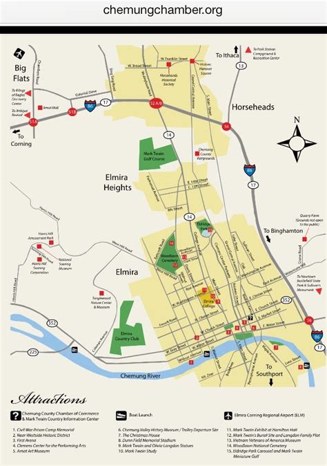 Discovering Elmira, New York Through Its Map - World Map Colored Continents