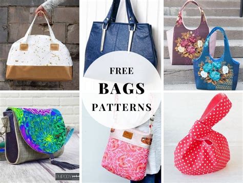 25+ Free Bag Sewing Patterns YOU Can Sew ⋆ Hello Sewing