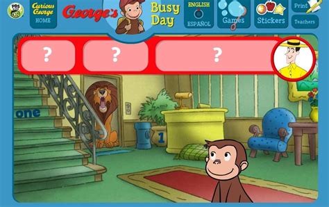 Hide and Seek Digital Game | Curious George | PBS LearningMedia