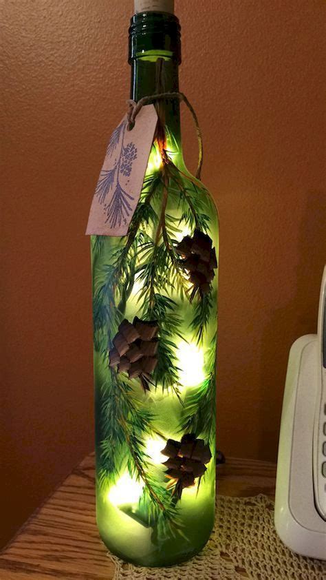 40 Fantastic DIY Wine Bottle Crafts Ideas With Lights (3) - Doityourzelf