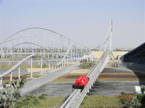 Fastest rollercoaster! | Ferrari world abu dhabi, Fastest roller ...