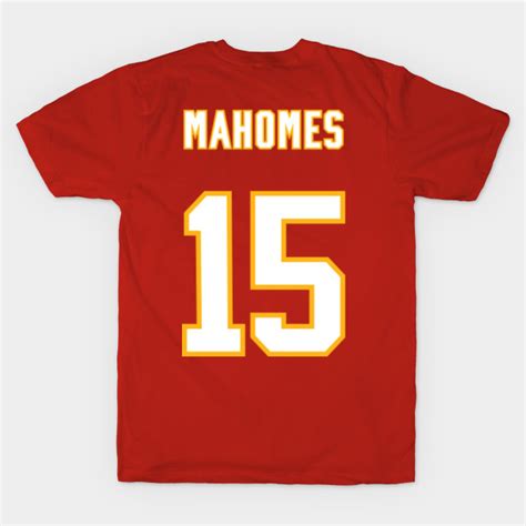 Pat Mahomes Jersey (front & back) - Pat Mahomes Jersey - T-Shirt ...