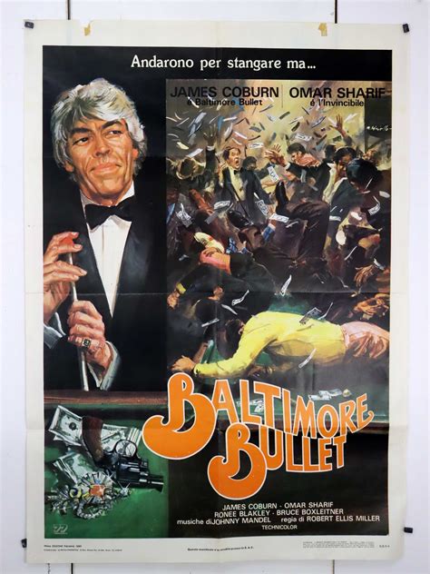 "BALTIMORE BULLET" MOVIE POSTER - "THE BALTIMORE BULLET" MOVIE POSTER