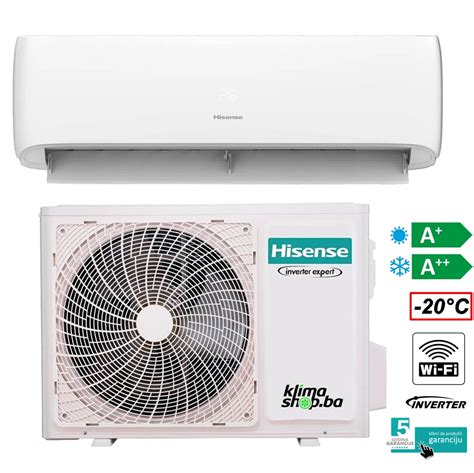 Klima Hisense CF25YR1FG Expert Smart Inverter -20°C 9ka (do 25m2) WiFi ...