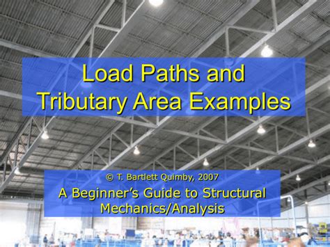 Tributary Area Examples - A Beginner's Guide to Structural