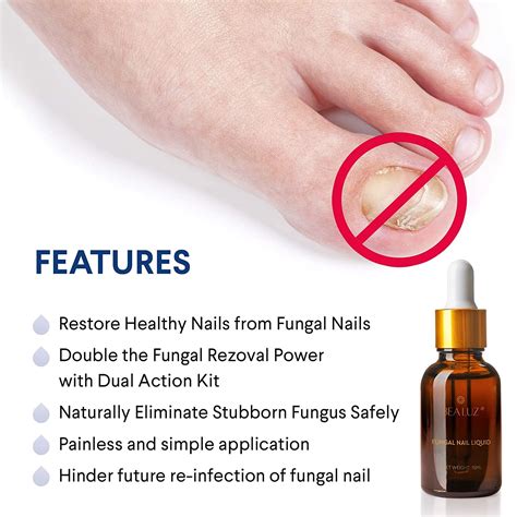 Buy Fungal Nail Treatment Liquid and Cream Kit, Toenails Fungus ...