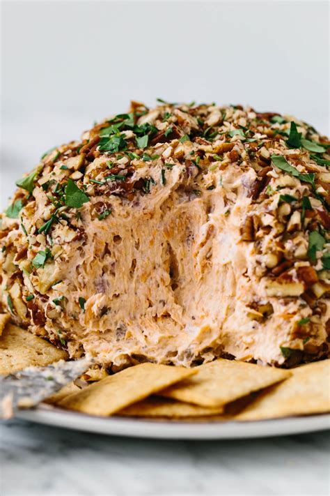 Smoked Salmon Cheese Ball Recipe | Downshiftology