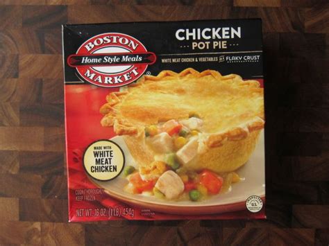 Frozen Friday: Boston Market - Chicken Pot Pie | Brand Eating